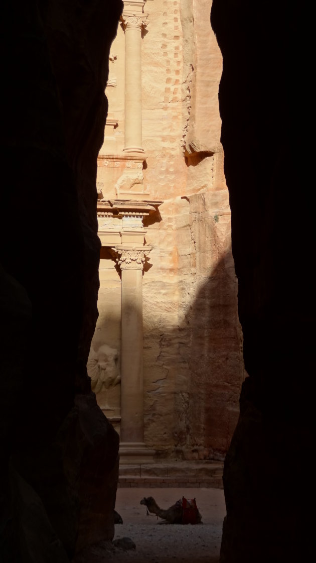 de Treasury Petra, Jordanië