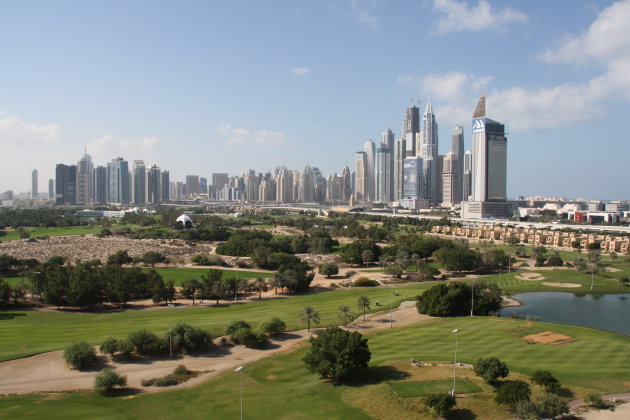 The Emirats Golf baan