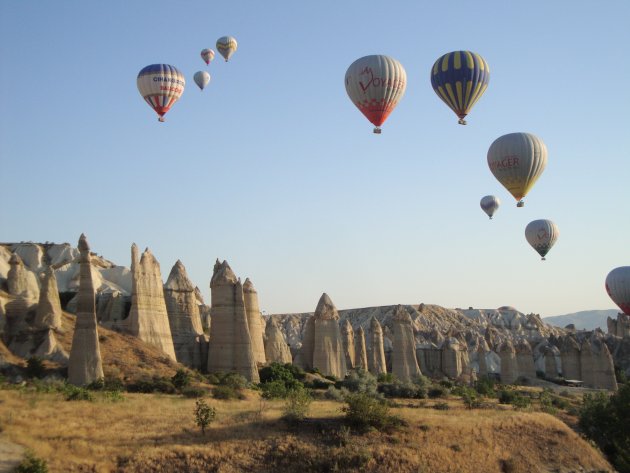 Rotsformaties en Ballonnen