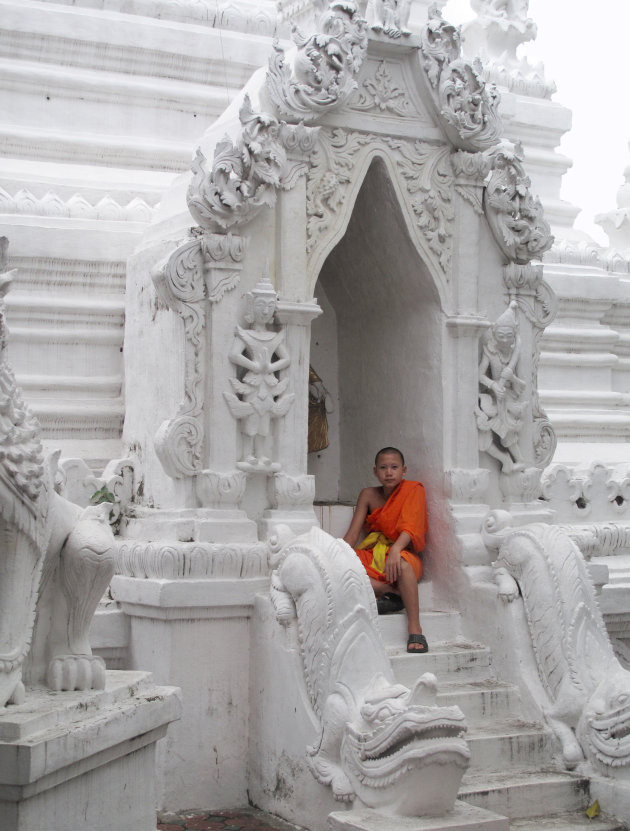 Witte tempel in Chiang Mai