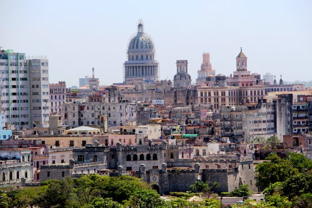 uitzicht op Havana