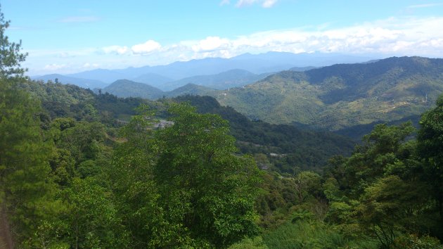 Een prachtig landschap in Mulu park