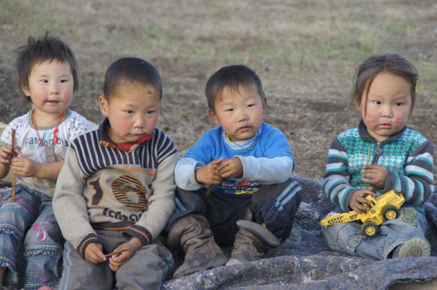 Lokale Mongoolse hangjoneren