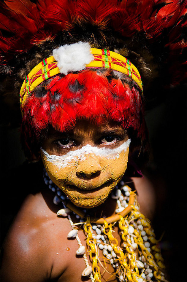 Jongetje in Goroka