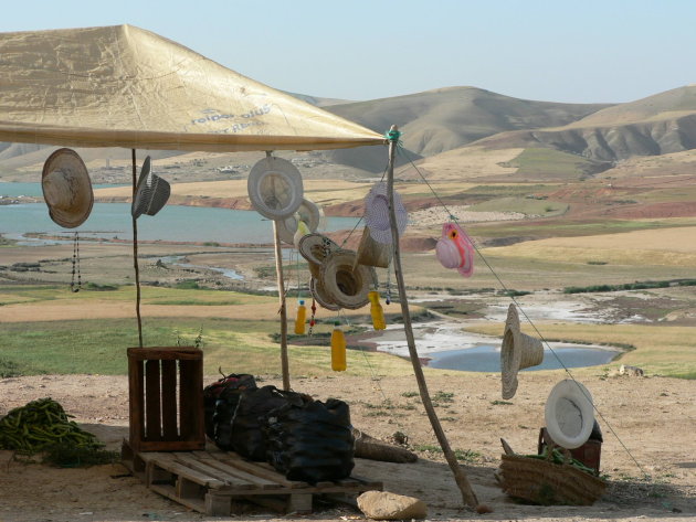 Verlaten stalletje in Marokko