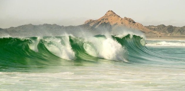 Golf bij Masira (Oman)