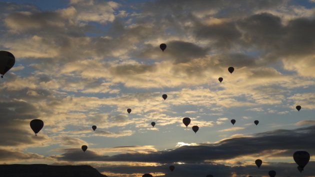 ballonvaart boven cappadocie