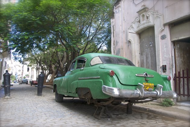 Openlucht garage in Habana Vieja