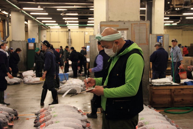 Tsukiji vismarkt