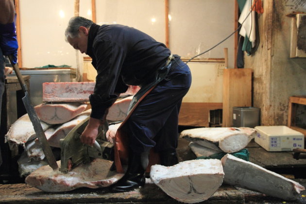 Tsukiji vismarkt