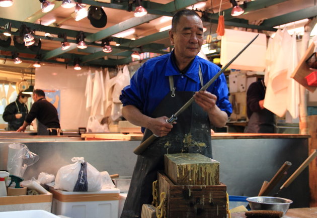 Tsukiji vismarkt