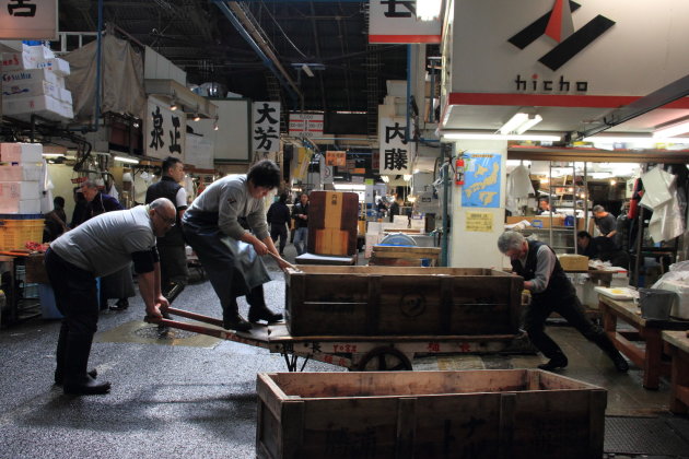 Tsukiji vismarkt