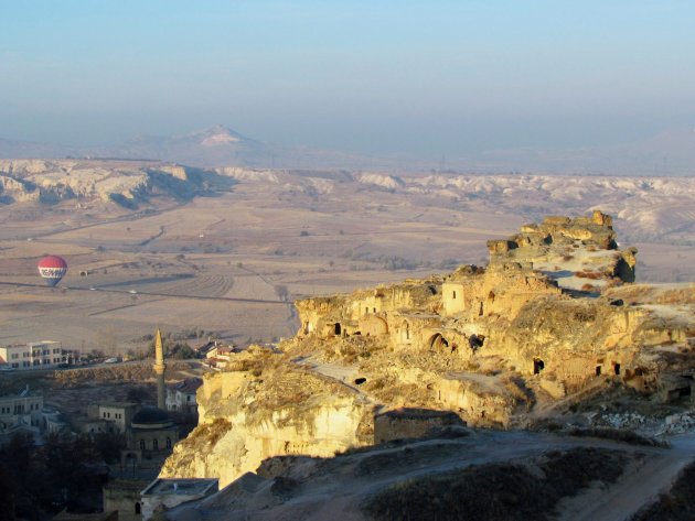 Zwevend boven Cappadocia