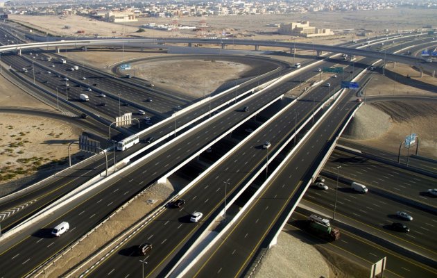 wegennetwerk Dubai