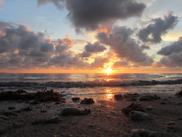 Zonsondergang Pulau Tiga