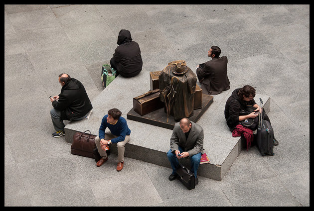 Bird's eye view in Atocha