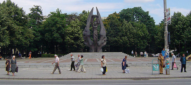 Oorlogsmonument in Plovdiv