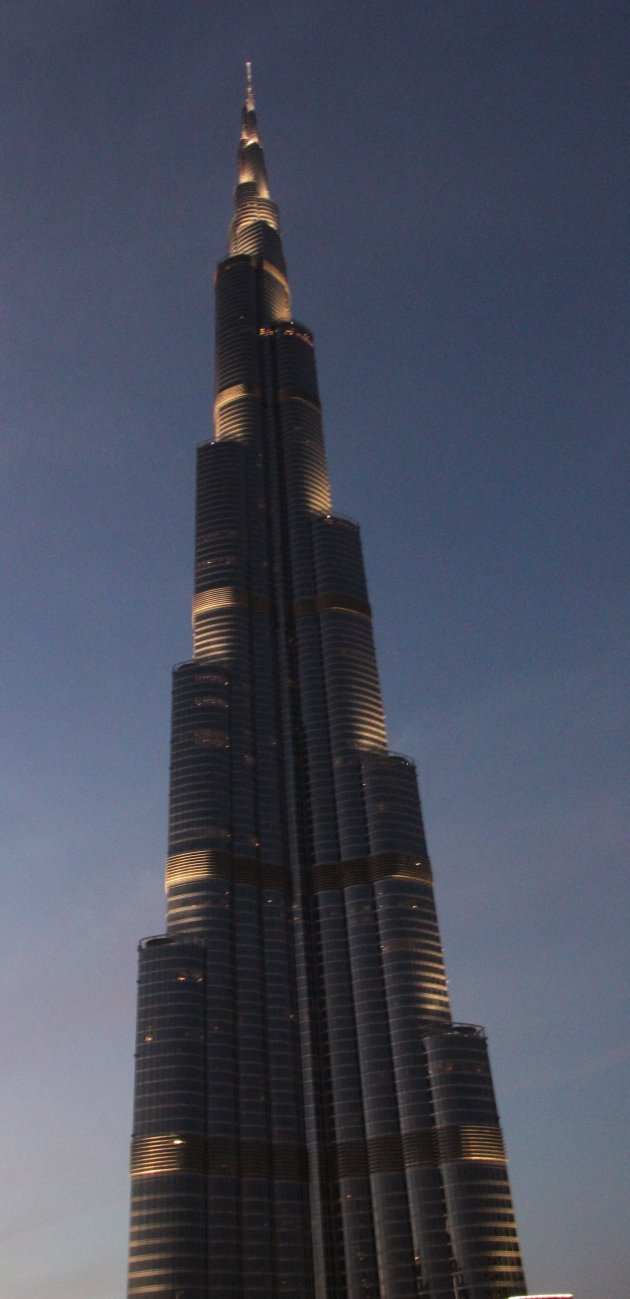 Burj Khalifa in de avond