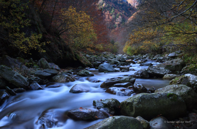 Herfst rivier