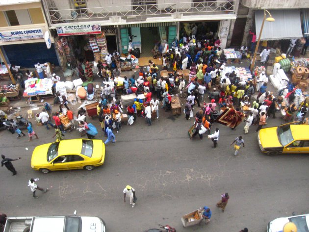 Drukte in Dakar