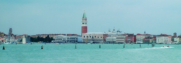 Aankomst in Venetie