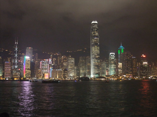 Sound en light show Hong Kong