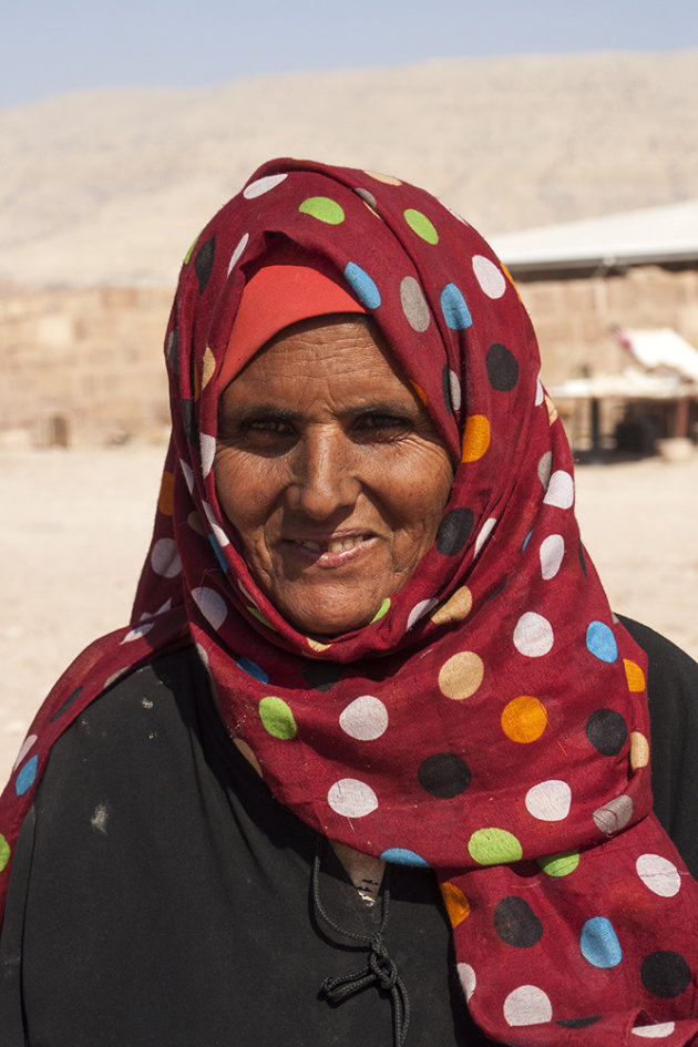 Bedouinevrouw in Petra