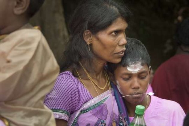 Cavadee feest van de Tamils