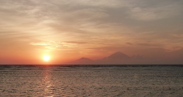 Sunset op Gili Trawangan