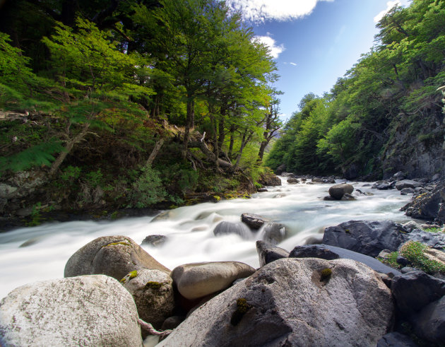 Waterval bij Camp Italiano