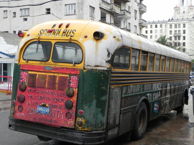 Old schoolbus