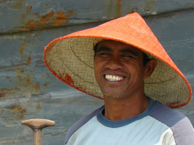 Javaan in de oude haven van Jakarta