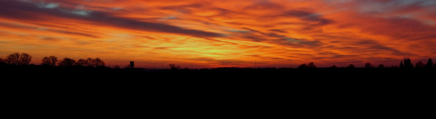 sunrise  Groningen airport  Eelde