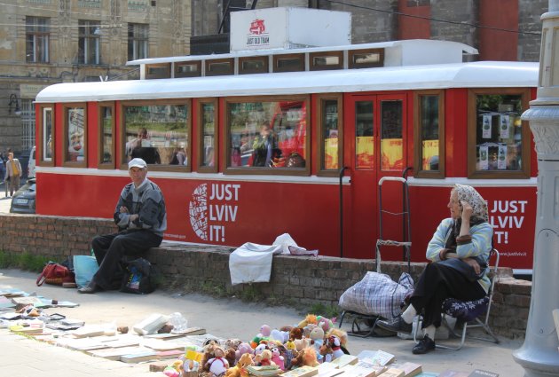 Lviv straatbeeld