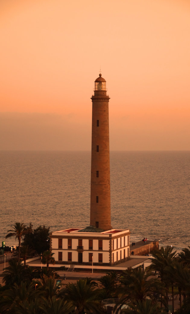 De vuurtoren el Faro Maspalomas