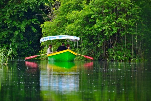 Varen op rivier de Zwarte Drim.