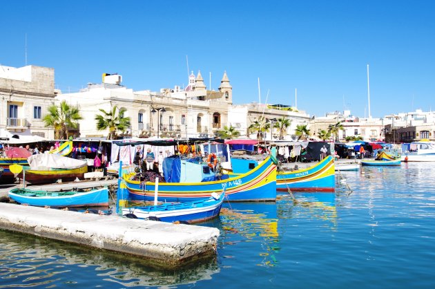 Marsaxlokk in volle glorie