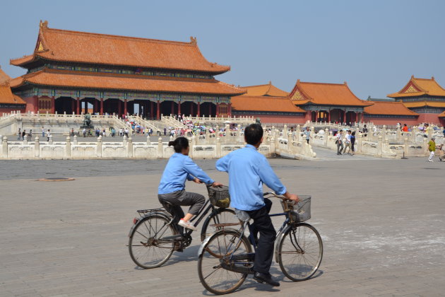 Fiets verboden stad