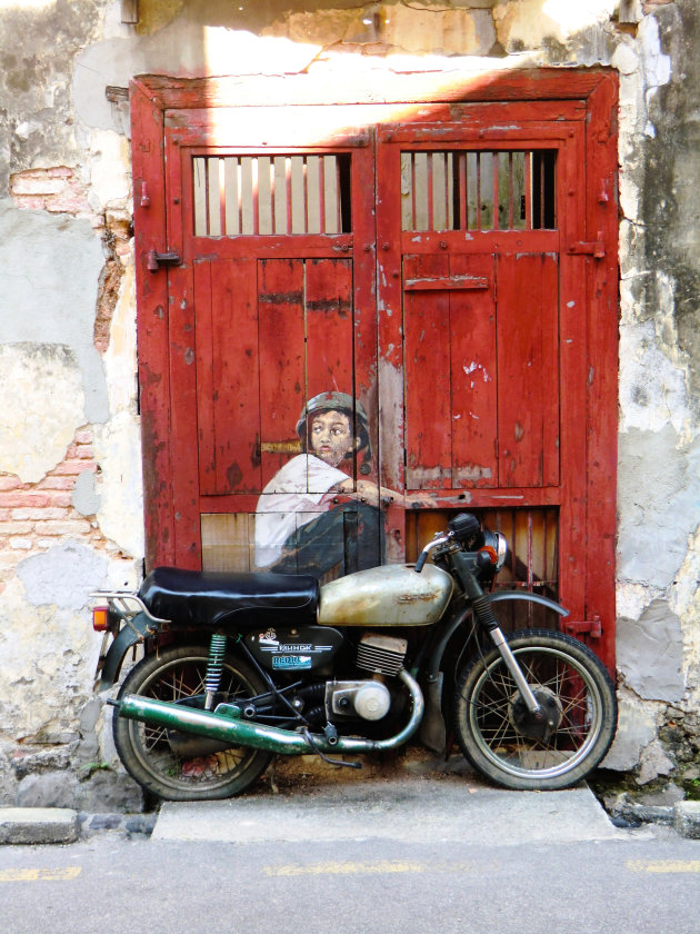 Street art in Georgetown, Penang