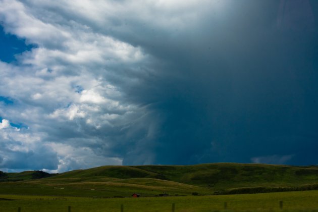 Regen op komst in Alberta