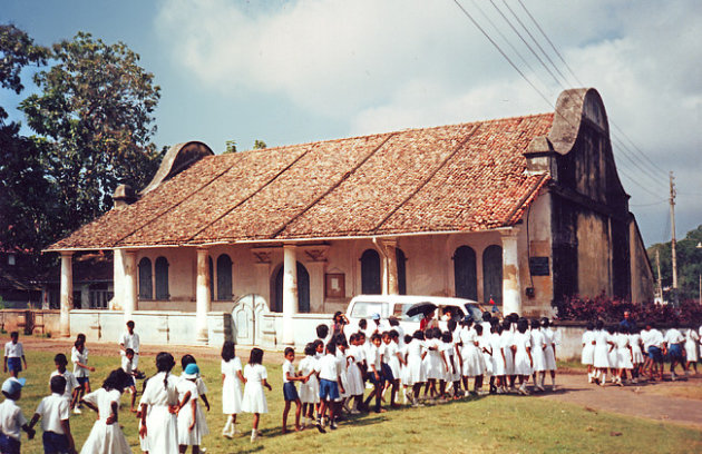 Hollands kerkje in Sri Lanka
