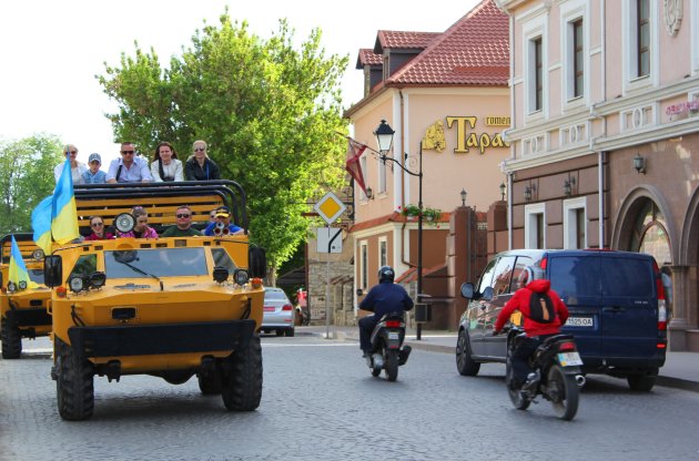 Tanks in de Oekraine