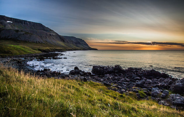 Avondlicht in de Westfjorden