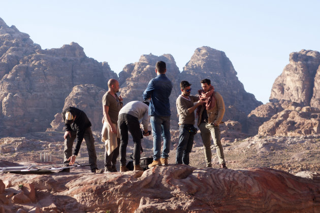 Fashionshoot in Petra