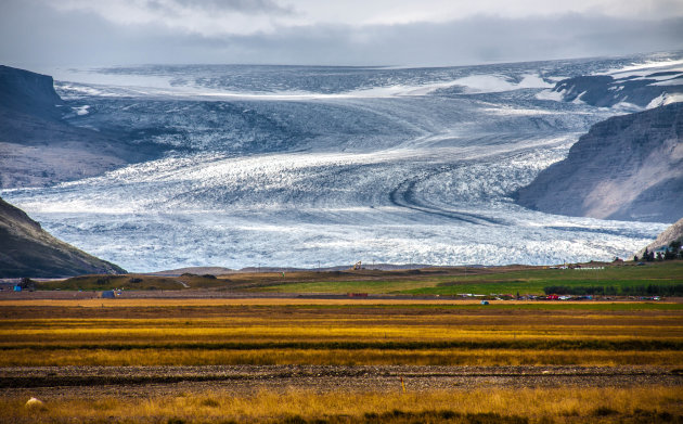 Vergezicht op Hoffelsjökull