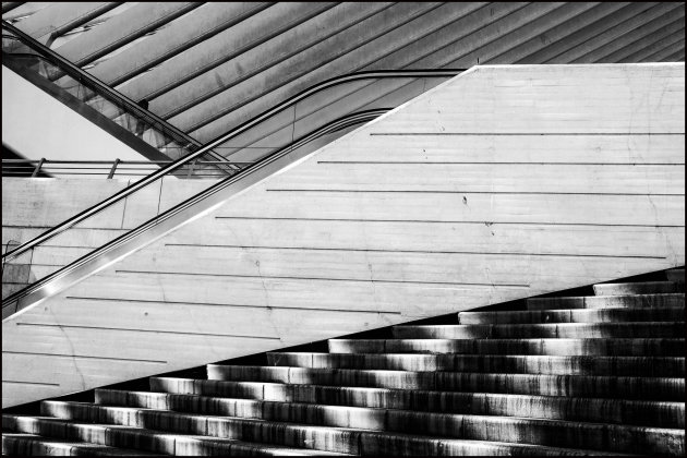 Lijnenspel station Guillemins