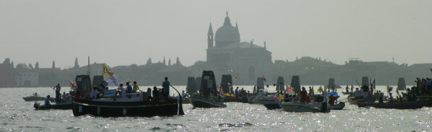 Demonstratie te Venetië