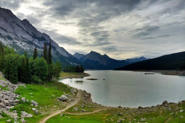 Medicine Lake in summer