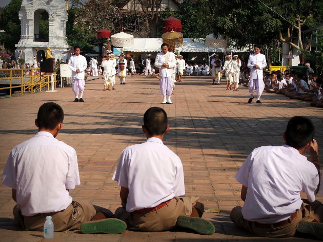 Ceremonie in Chiang Mai