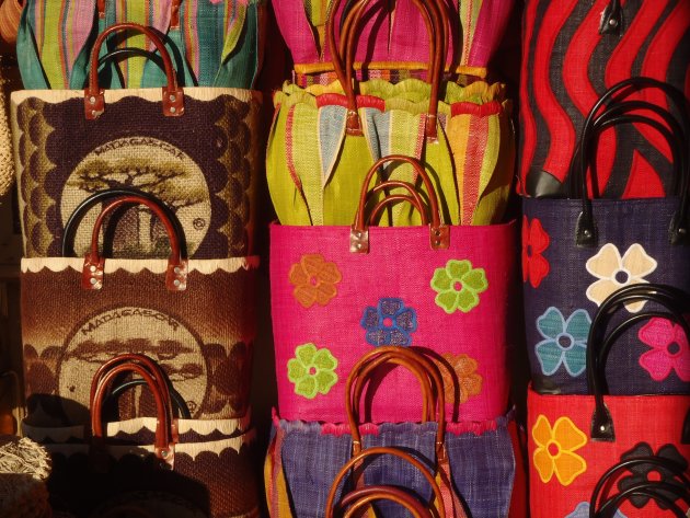 Souvenir tassen uit Madagaskar 
